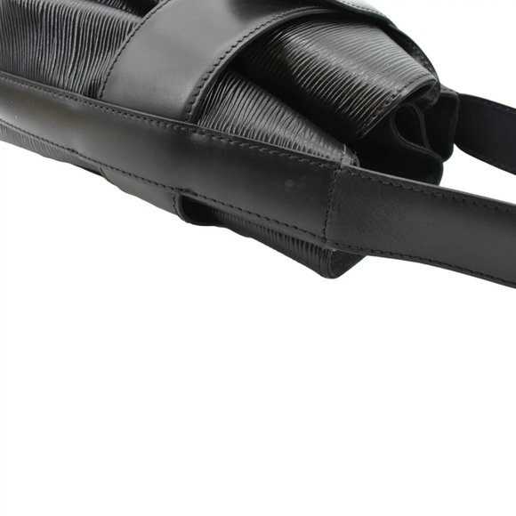 LOUIS VUITTON  Sac D'Epaule PM Epi Leather Bucket Bag Black - Picture 6 of 11